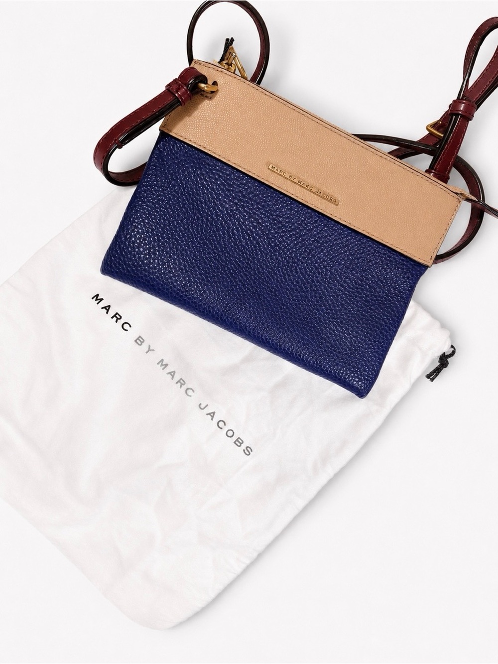 Marc by Marc Jacobs Ligero Double Percy Leather Crossbody Bag